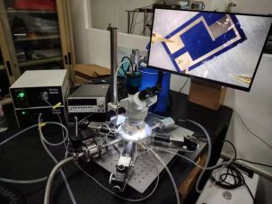 高低温 真空室电控探针定位器